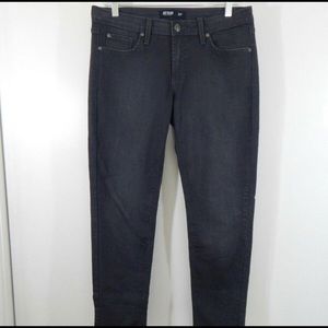 gray JUST BLACK jeans slim high rise skinny